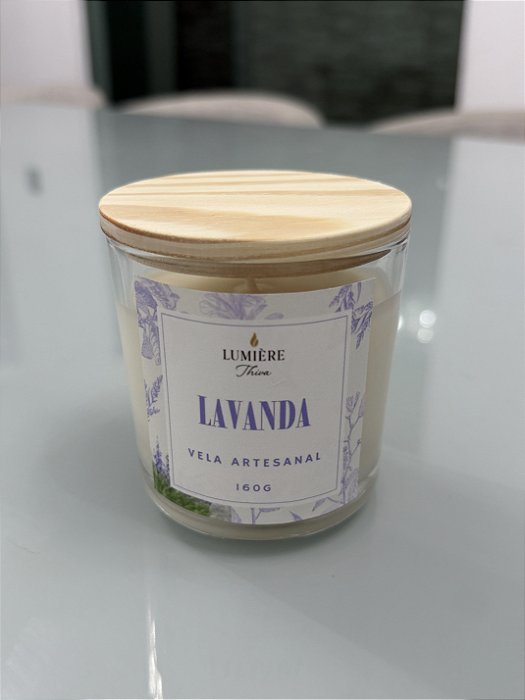 Vela Aromática Lavanda - 160 g