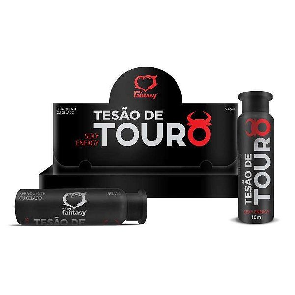 Afrodisíaco Natural TESÃO DE TOURO! ORIGINAL Sexy Fantasy 10ml