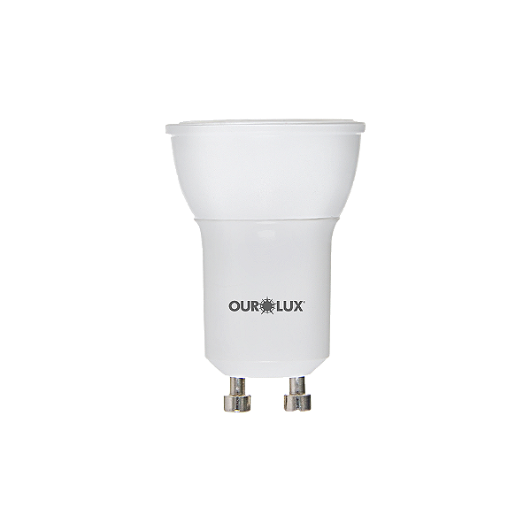 Lâmpada Superled MR-11 3,5W bivolt dimerizável 2700K 36°.