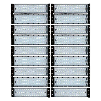 Refletor Industrial holofote modular LED 900W 4000K branco neutro IP67.