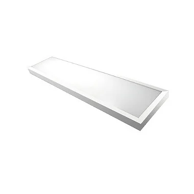 Luminária Plafon LED 36W Retangular 30cm x 60cm Sobrepor 3000K bivolt.