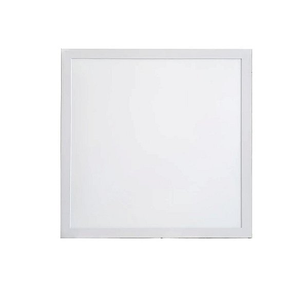 Luminária Plafon LED 72W Quadrado 62cm x 62cm Embutir 6500K bivolt.