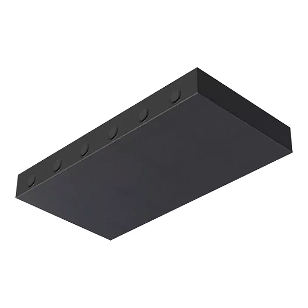 Acessório Sura Ways Caixa de Passagem Para Sistema de Iluminação Com 12 Saídas 6x6 Alumínio.