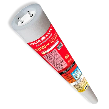 Lâmpada Superled Tubular T5 18W sem Driver bivolt 3000K.