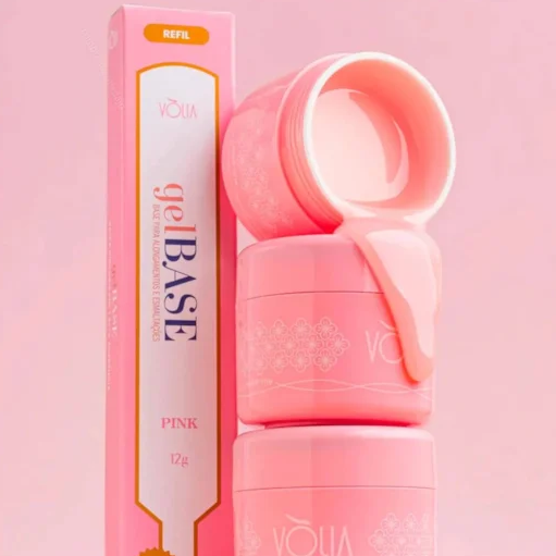 SACHE GEL BASE PINK SEM TPO 12G VOLIA