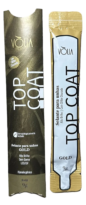 SACHE TOP COAT GOLD VOLIA 9G