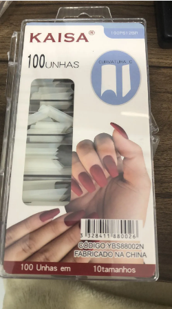 TIPS CURVATURA C QUADRADA NATURAL  C/100 KAISA