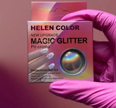 PÓ CROMADO MAGIC GLITTER HELEN COLOR