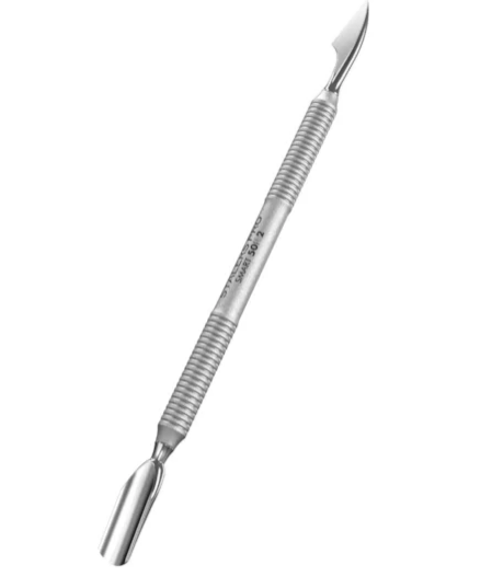 ESPÁTULA DE MANICURE STALEKS PRO PS-50-2 EMPURRADOR ARREDONDADO