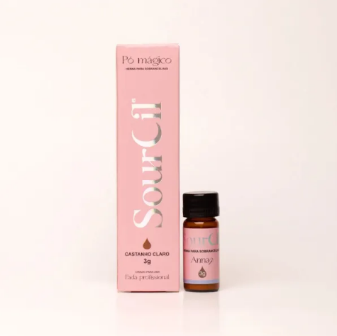 HENNA SOURCIL PREMIUM - CASTANHO CLARO