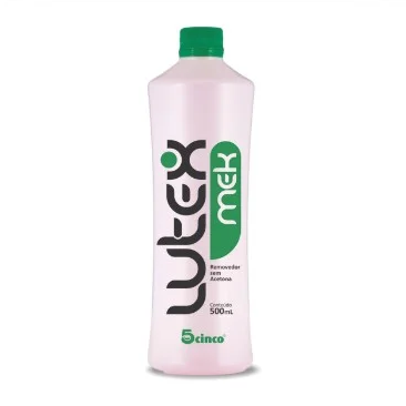 REMOVEDOR SEM ACETONA LUTEX MEK 500ML