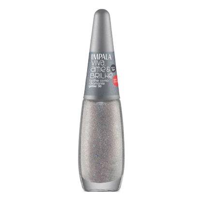 ESMALTE IMPALA BRILHE COMO DIAMANTE 7,5ML