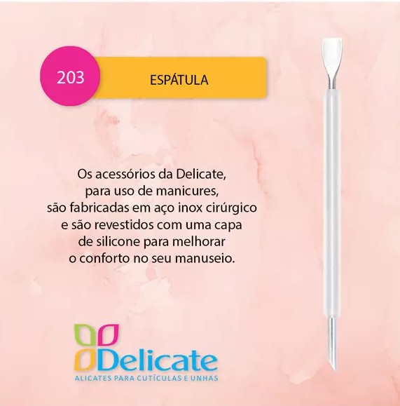 ESPATULA INOX DELICATE REF 203