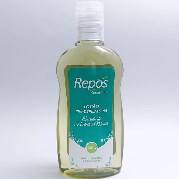 LOCAO PRE DEPILATORIA REPOS 200ML - HORTELA E MEL