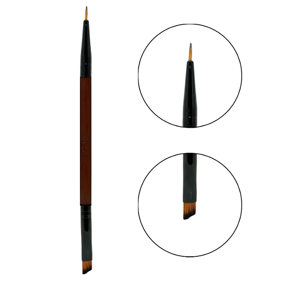 PINCEL PARA TINTURA DE CILIOS E SOBRANCELHAS 2 LADOS
