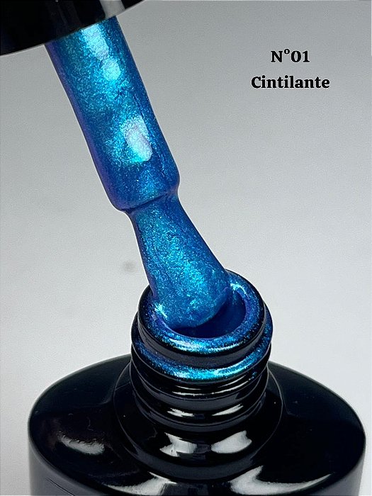 ESMALTE GEL LOVEYES Nº1 COLEÇÃO CINTILANTE/THERMAL