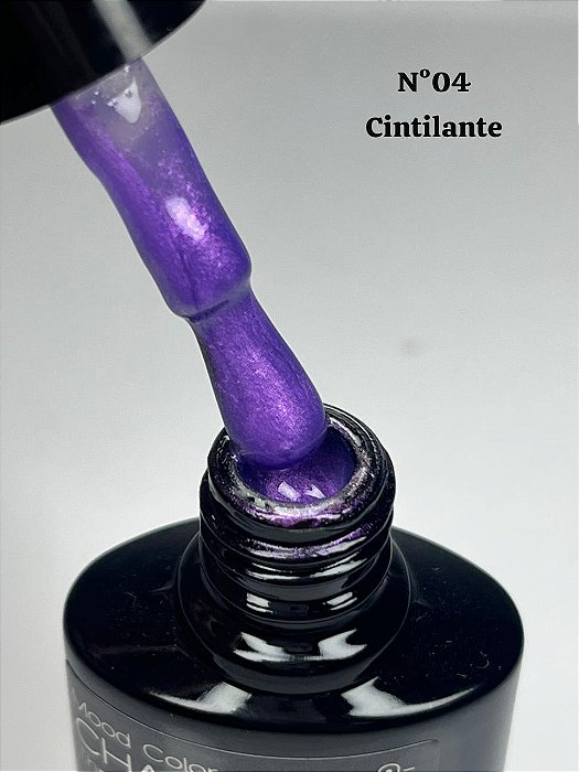 ESMALTE GEL LOVEYES Nº4 COLEÇÃO CINTILANTE/THERMA