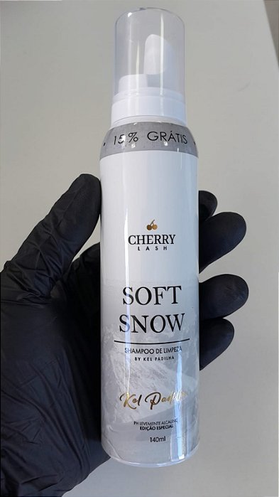 SOFT SNOW SHAMPOO MOUSSE CHERRY 120 ML + 15% GRATIS