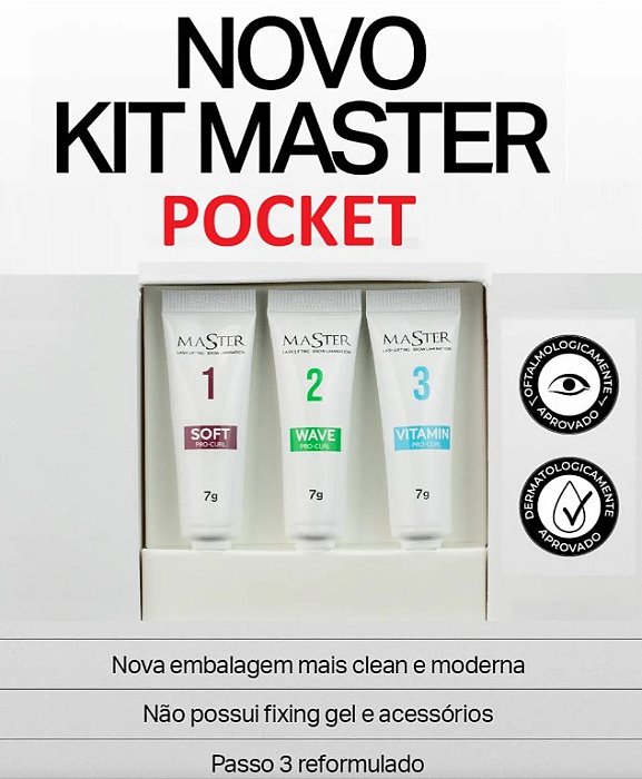 KIT LIFTING DE CILIOS MASTER POCKET