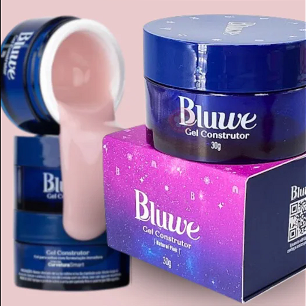 GEL BLUWE CONSTRUTOR NATURAL PINK 30G