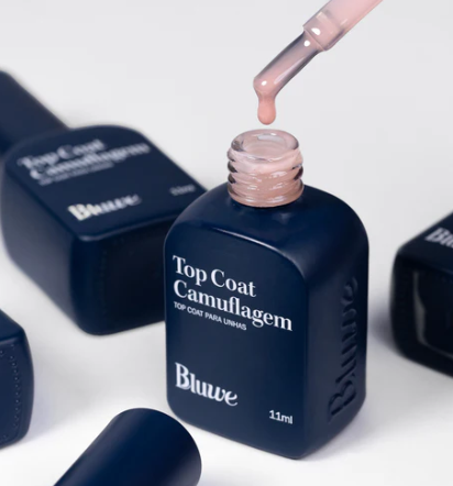 TOP COAT CAMUFLAGEM QUERIDO BEGE 11ML BLUWE