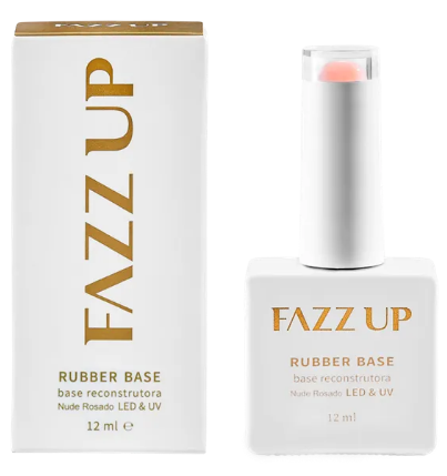 BASE RUBBER NUDE ROSADO LIVRE DE TPO FAZZ UP 12ML