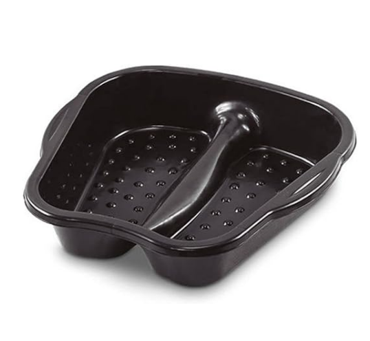BACIA PARA PEDICURE PRETO CELS