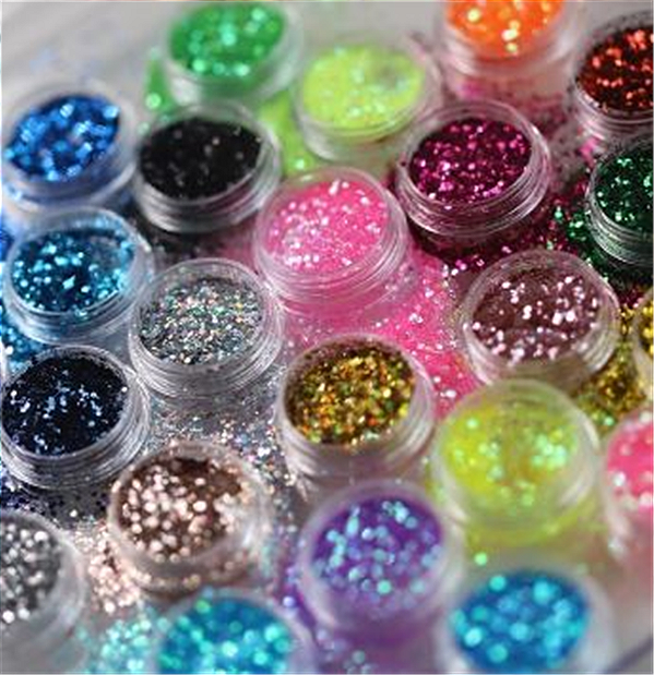GLITTER PARA DECORAÇÃO (CORES E EXPESSURAS)