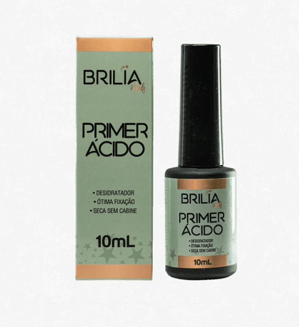 PRIMER ACIDO 10ML BRILIA NAILS SEM TPO