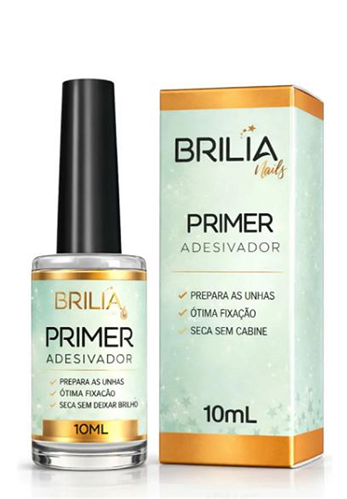 PRIMER ADESIVADOR 10ML BRILIA NAILS SEM TPO