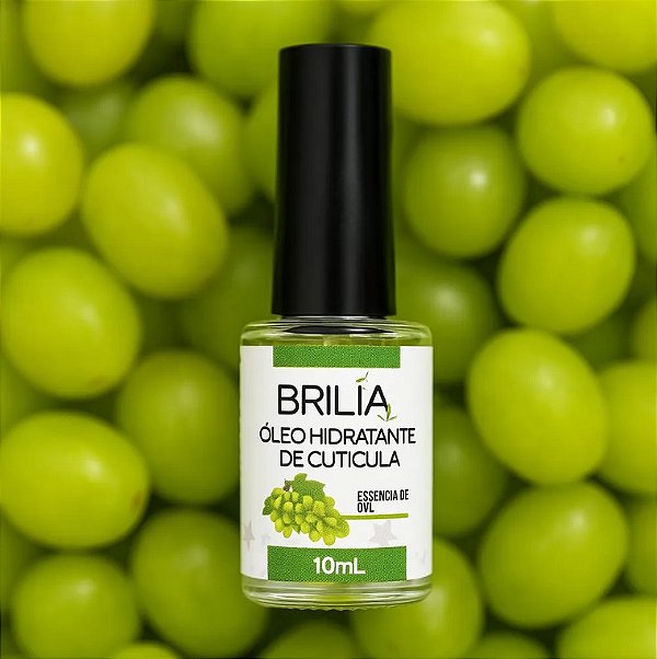 OLEO DE CUTICULA UVA 10ML BRILIA NAILS