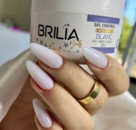 GEL CONTROL BLANC MOLDE F1 25G BRILIA NAILS SEM TPO