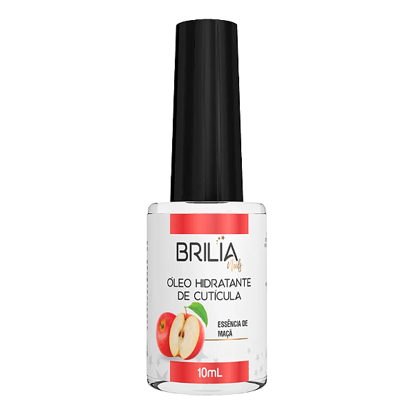 ÓLEO DE CUTÍCULAS MAÇÃ BRILIA 10ML