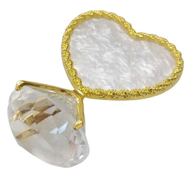 CORACAO COM DIAMANTE