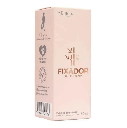FIXADOR HENNA MENELA  EXTRATO DEW BAMBU 30ML
