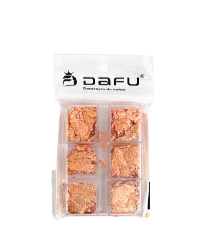 ESTOJO 6 FOLHAS DE COBRE DAFU