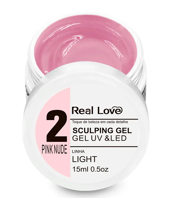 GEL SCULPING PINK NUDE 02 REAL LOVE - 15ML