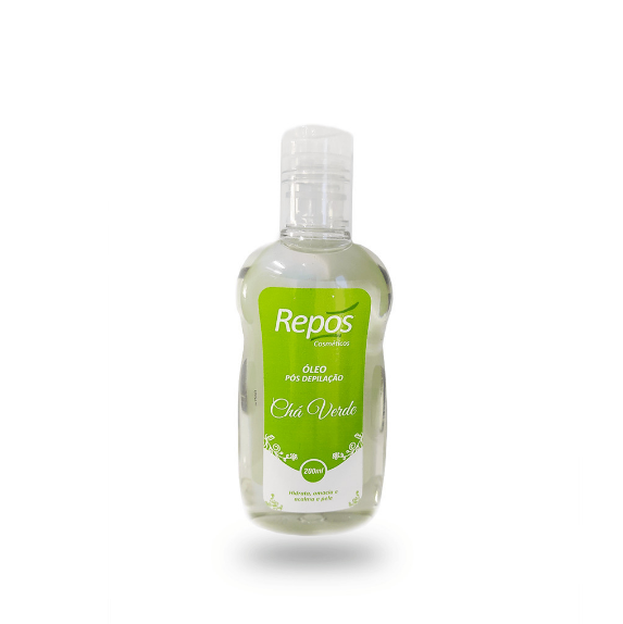 ÓLEO PÓS DEPILAÇÃO REPÓS 200ML - CHÁ VERDE