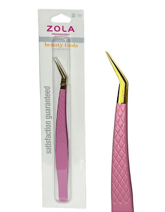 PINÇA CURVA VOLUME RUSSO BEAUTY TOOLS (RETA LONGA)