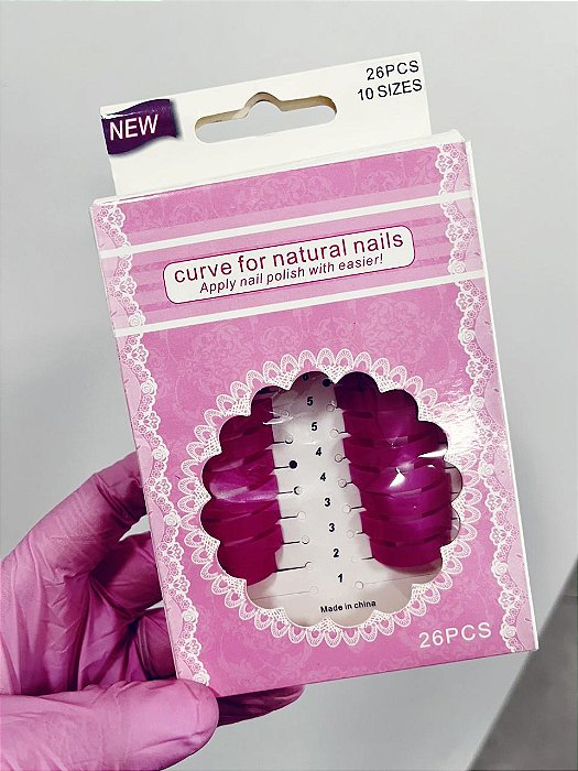 SUPORTE PARA DEDO MANICURE PARA ESMALTAÇÃO