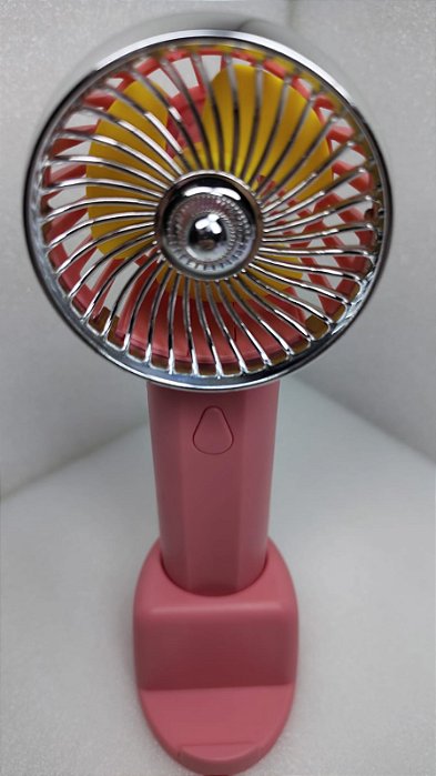 VENTILADOR MINI FAN ROSA