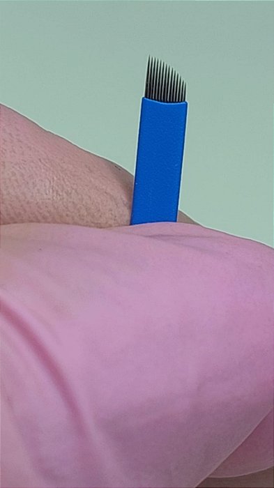 LAMINA TEBORI 14( AZUL) CHANFRADA UNI