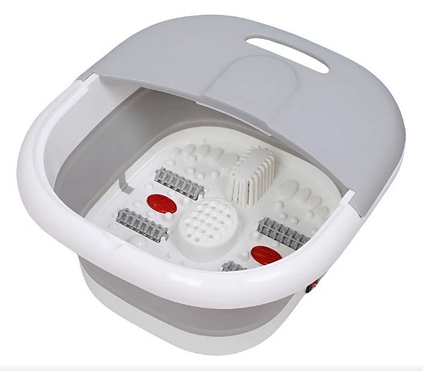 BACIA DOBRAVEL PARA SPA DOS PES BELLA ROSA - CINZA