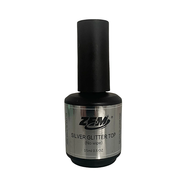 TOP COAT LASER GLITTER TOP ZEM