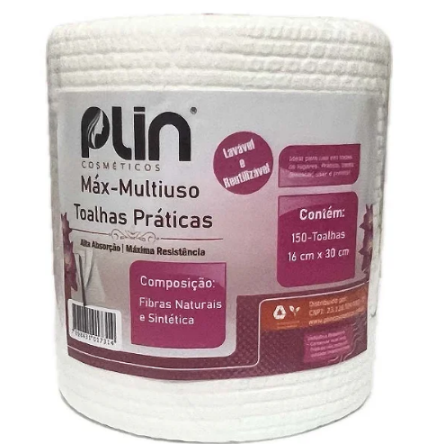 PLIN ROLO DE TOALHAS MAX-MULTIUSO C/ 150 FOLHAS - 16X30CM