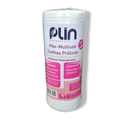 PLIN ROLO DE TOALHAS MAX-MULTIUSO C/ 60 FOLHAS  - 20X23CM