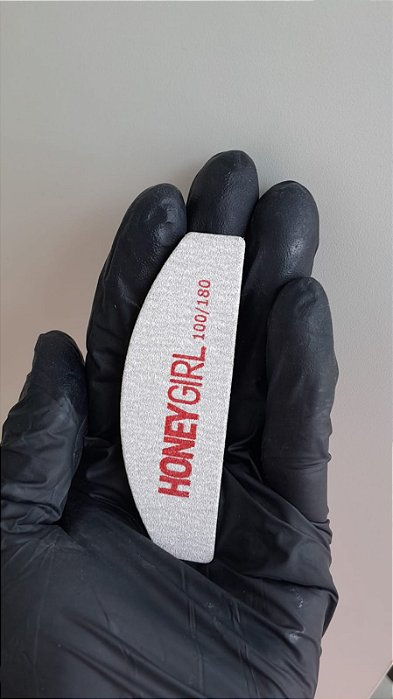 MINI LIXA HONEY BOOMERANG 100/180 VERMELHA