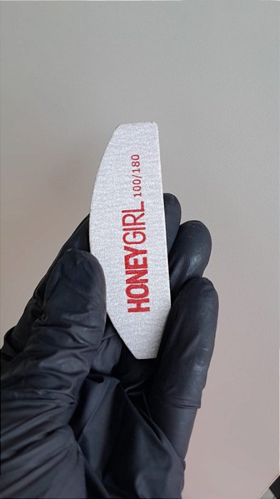 MINI LIXA HONEY BOOMERANG 100/180 VERMELHA