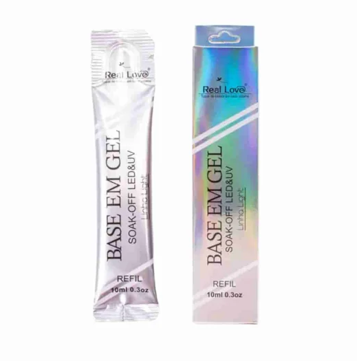 BASE EM GEL SACHE 10ML REAL LOVE