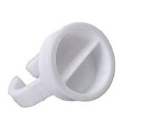 ANEL BATOQUE FLOR COM DIVISORIA BRANCO 50 UNI